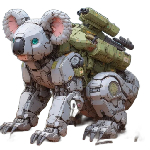 robot, animal, weapon, creature transparent PNG cut-out