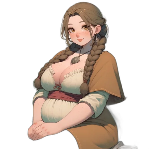 staff, dress, fantasy art, concept art transparent PNG cut-out