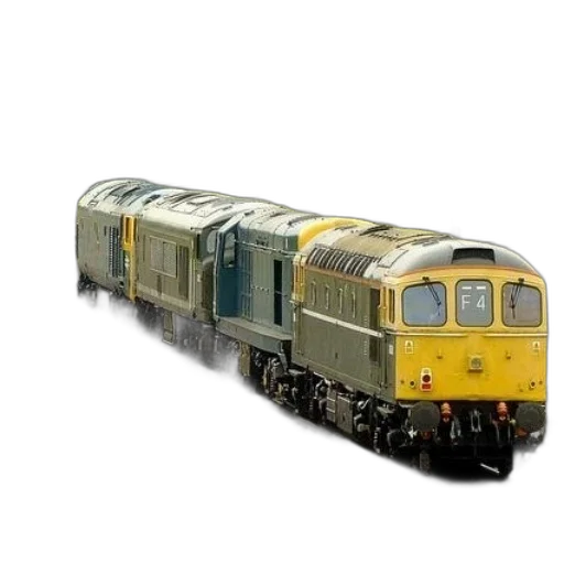 3d render, photorealistic, yellow, train transparent PNG cut-out