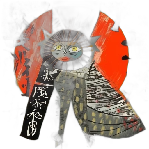 mask, umbrella, animal, jacket transparent PNG cut-out