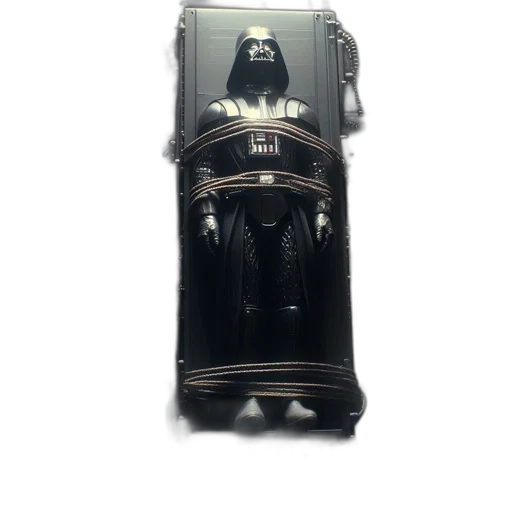 robot, staff, dress, sword transparent PNG cut-out