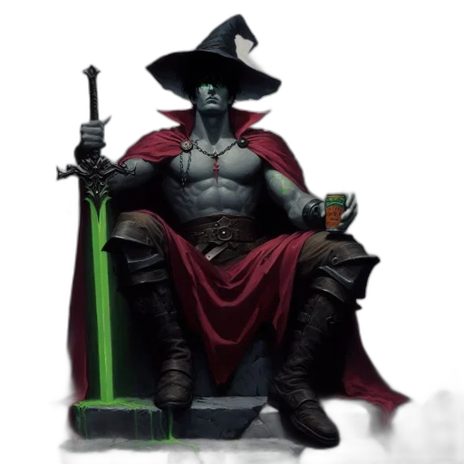 staff, concept art, fantasy art, pixel art transparent PNG cut-out