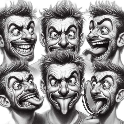face, mask, cartoon, comic book art transparent PNG cut-out