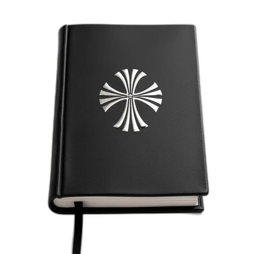 umbrella, staff, black, leather-bound transparent PNG cut-out