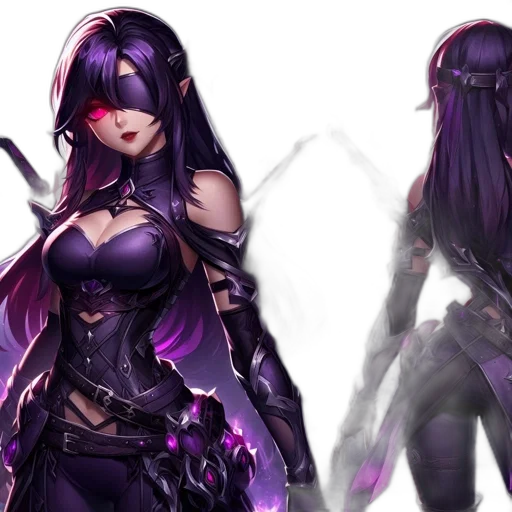 concept art, fantasy art, cyberpunk, anime transparent PNG cut-out