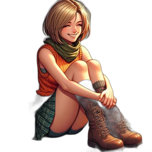 staff, face, weapon, dress transparent PNG cut-out