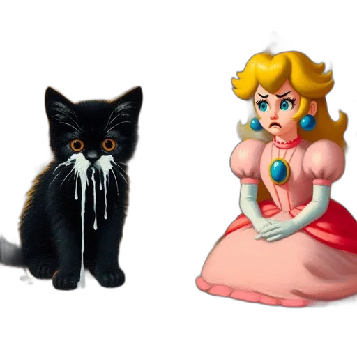 pixel art, concept art, 3d render, fantasy art transparent PNG cut-out