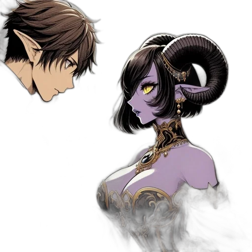 mask, dragon, staff, face transparent PNG cut-out