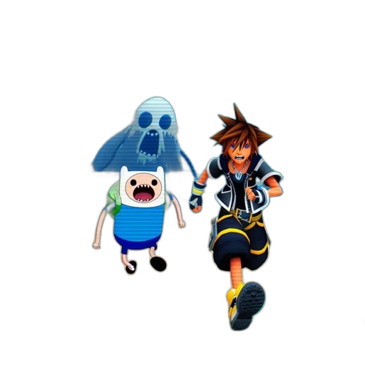 hat, staff, creature, pixel art transparent PNG cut-out