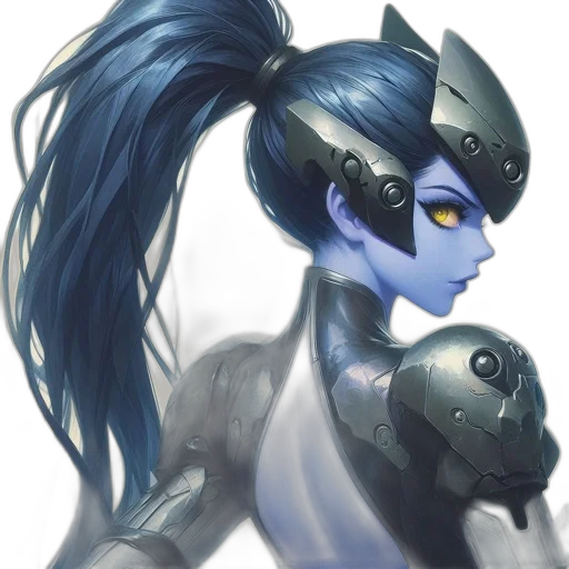 robot, mask, fantasy art, concept art transparent PNG cut-out