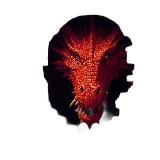 dragon, mask, creature, animal transparent PNG cut-out