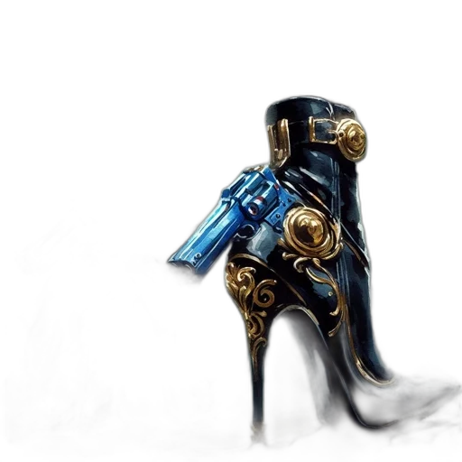 shoes, weapon, robot, jewelry transparent PNG cut-out