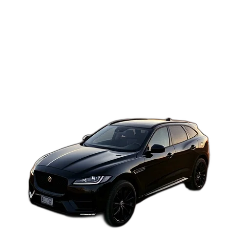 car, weapon, 3d render, photorealistic transparent PNG cut-out