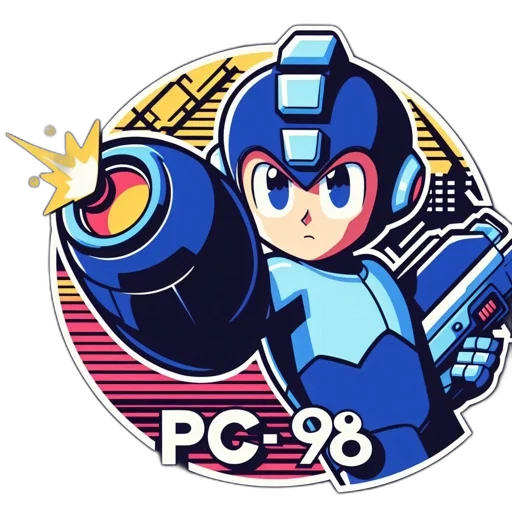 robot, pixel art, concept art, 3d render transparent PNG cut-out