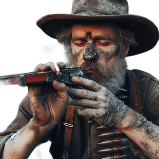 weapon, staff, hat, animal transparent PNG cut-out