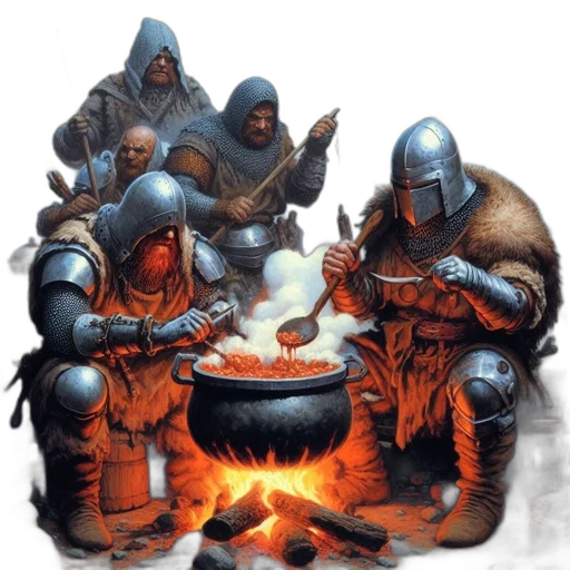 concept art, fantasy art, comic book art, pixel art transparent PNG cut-out