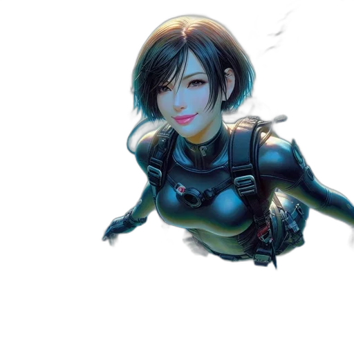 robot, weapon, concept art, 3d render transparent PNG cut-out