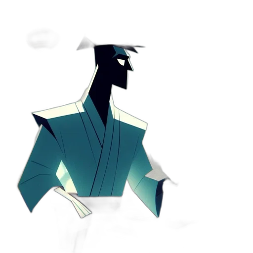 robot, jacket, staff, creature transparent PNG cut-out