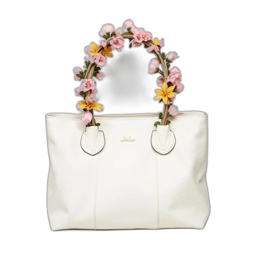 jewelry, pastel, white, bag transparent PNG cut-out