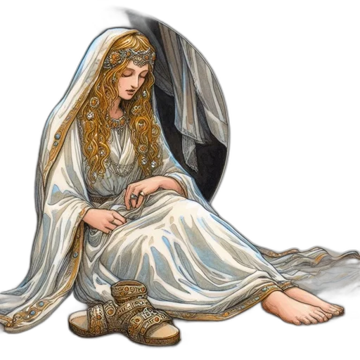 dress, concept art, fantasy art, pixel art transparent PNG cut-out
