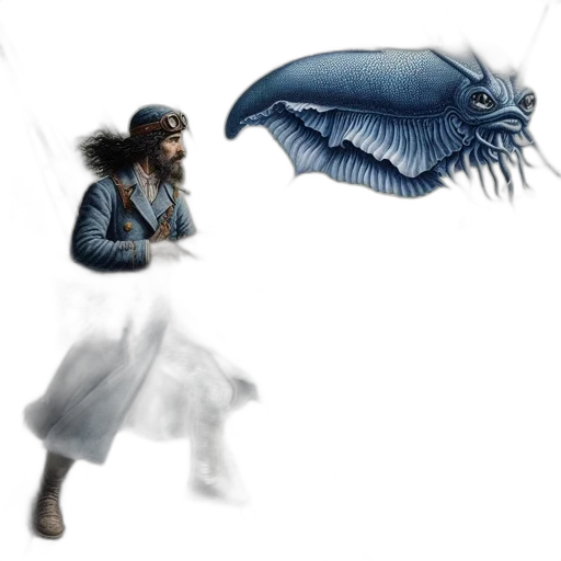 creature, concept art, fantasy art, comic book art transparent PNG cut-out
