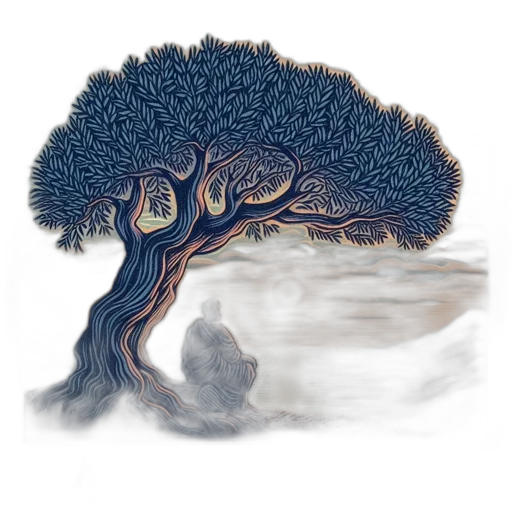 tree, hair, crown, staff transparent PNG cut-out