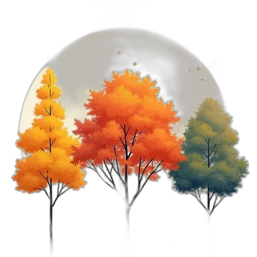 tree, fantasy art, concept art, pixel art transparent PNG cut-out