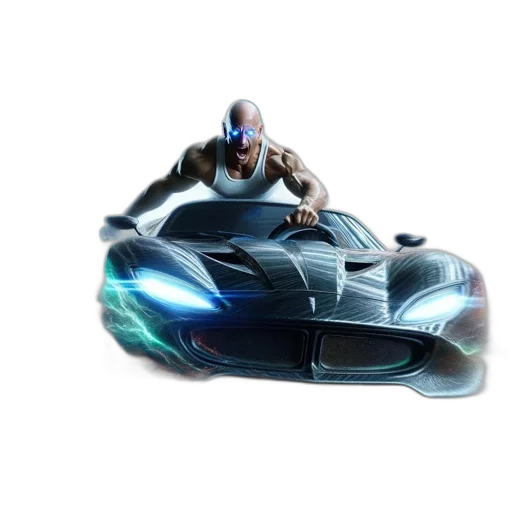 car, robot, weapon, concept art transparent PNG cut-out