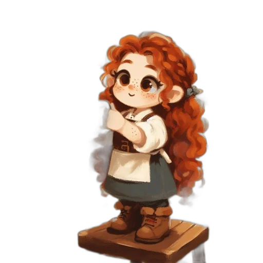 staff, dress, weapon, pixel art transparent PNG cut-out