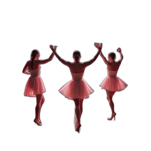 dress, 3d render, concept art, red transparent PNG cut-out