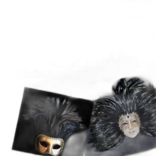 mask, hair, creature, animal transparent PNG cut-out