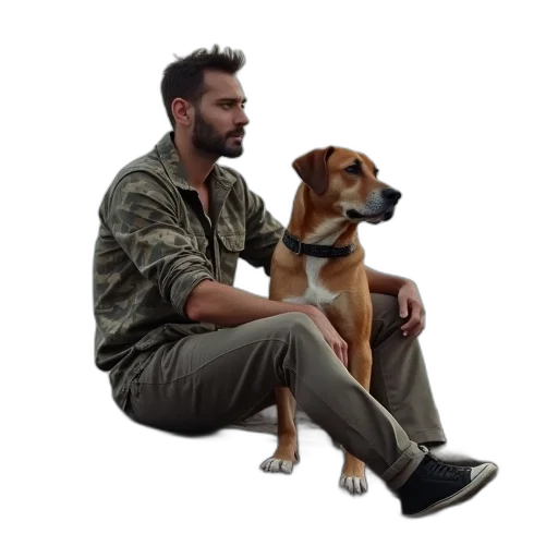 animal, jacket, furniture, staff transparent PNG cut-out