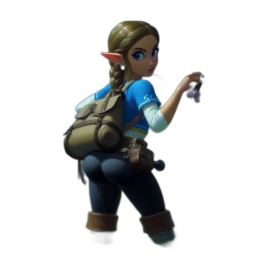 staff, jacket, weapon, bottle transparent PNG cut-out