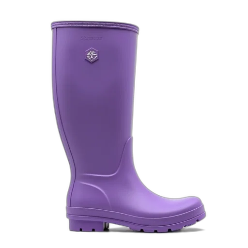shoes, purple, rubber, rain transparent PNG cut-out