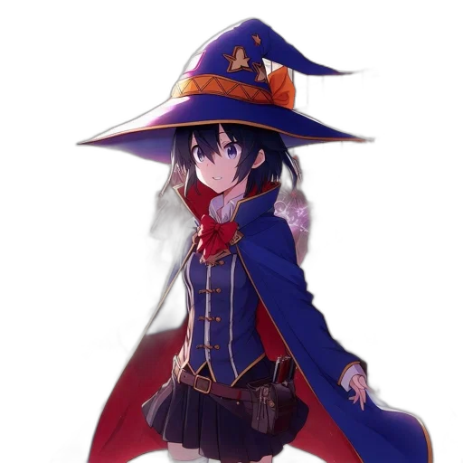 hat, staff, jacket, weapon transparent PNG cut-out