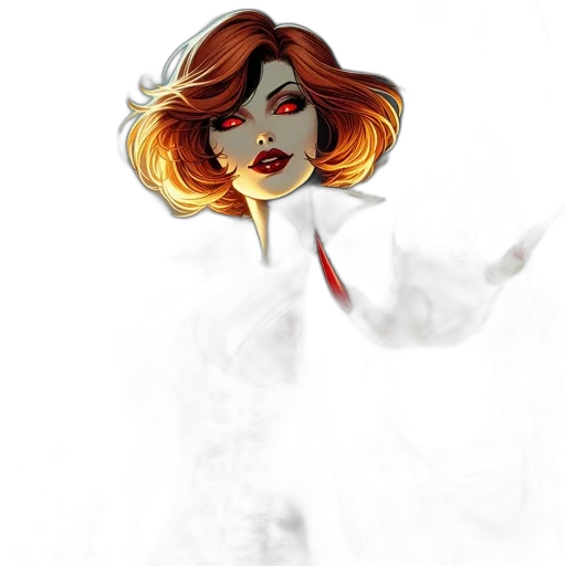 dress, concept art, comic book art, fantasy art transparent PNG cut-out
