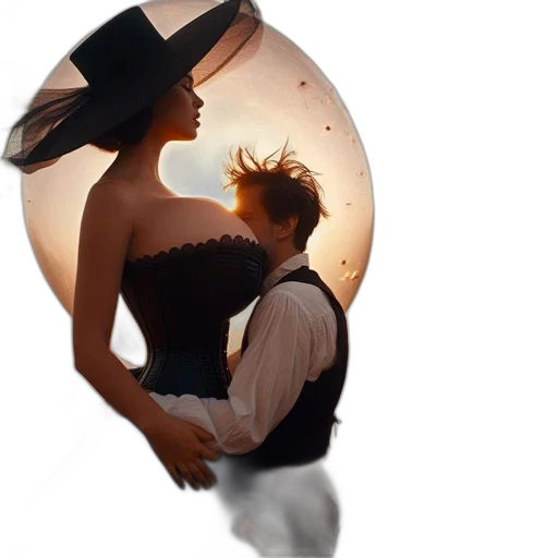 hat, concept art, fantasy art, photorealistic transparent PNG cut-out