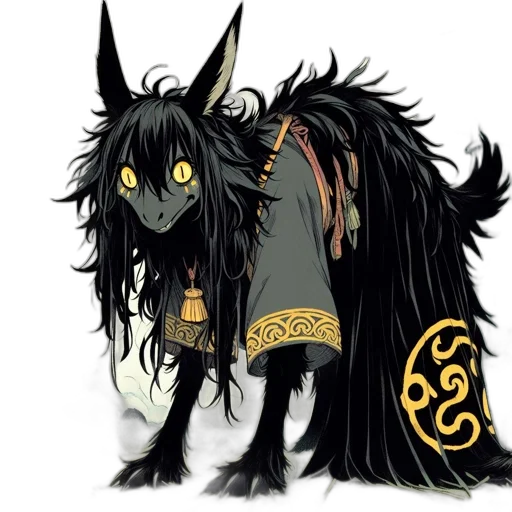 dragon, staff, mask, creature transparent PNG cut-out