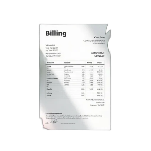 screenshot, billing, invoice transparent PNG cut-out
