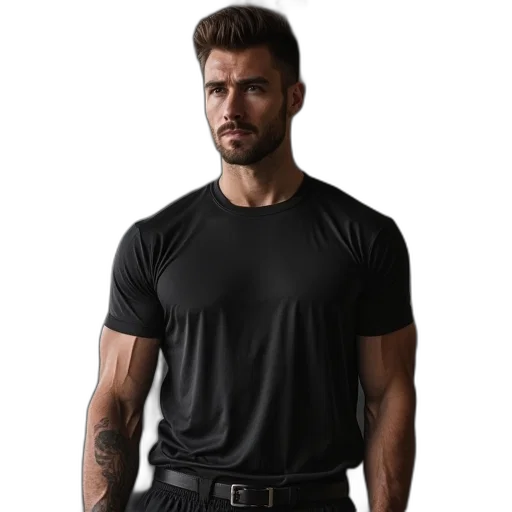 jacket, men, gym, shirt transparent PNG cut-out