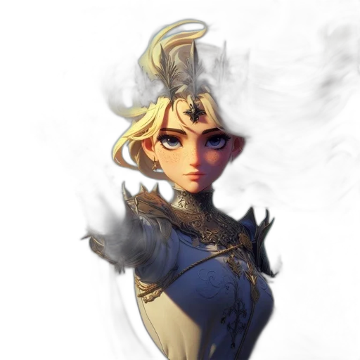staff, face, dragon, crown transparent PNG cut-out