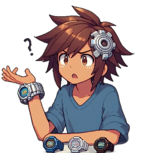 robot, jewelry, weapon, staff transparent PNG cut-out
