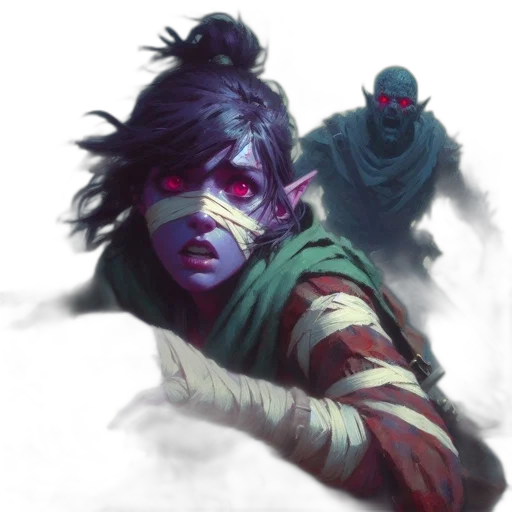 face, creature, mask, concept art transparent PNG cut-out