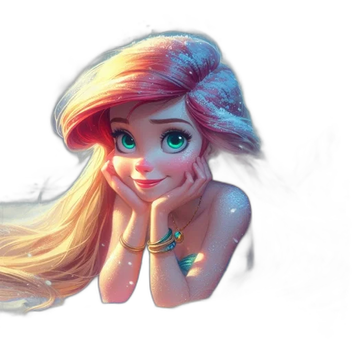 face, hair, hat, dress transparent PNG cut-out