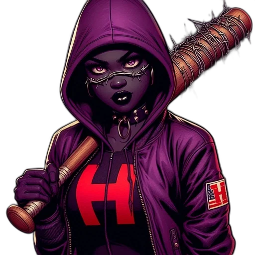 staff, jacket, weapon, comic book art transparent PNG cut-out