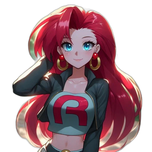 staff, jacket, anime, pixel art transparent PNG cut-out