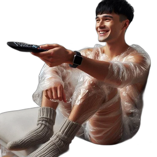 jacket, creature, hair, face transparent PNG cut-out