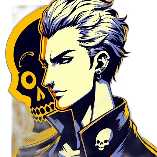 staff, mask, face, jacket transparent PNG cut-out