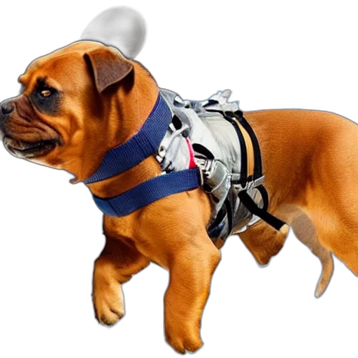 hat, animal, staff, 3d render transparent PNG cut-out