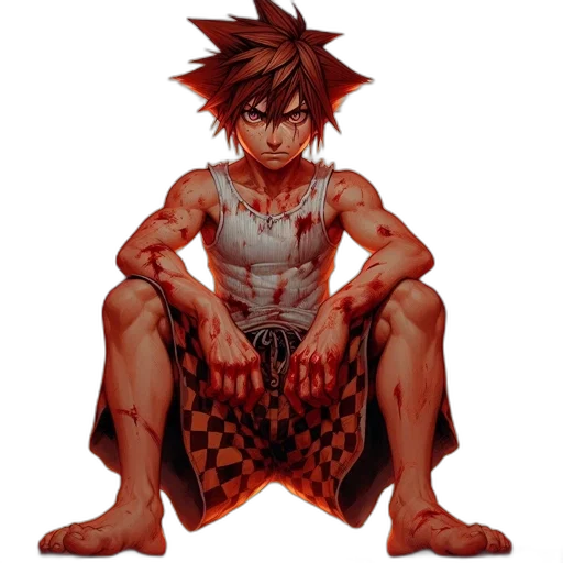 pixel art, concept art, comic book art, anime transparent PNG cut-out